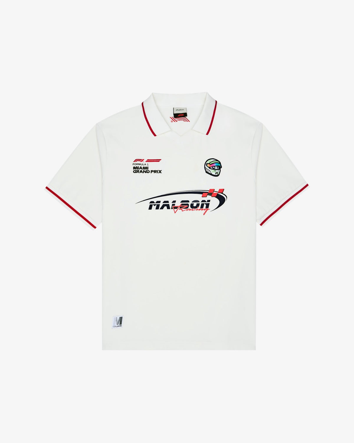 Malbon Slipstream Jersey - White