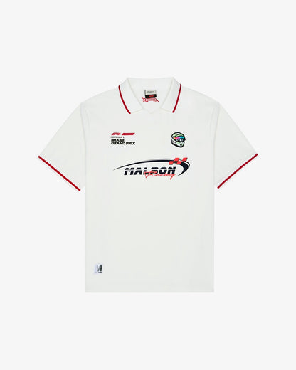 Malbon Slipstream Jersey - White
