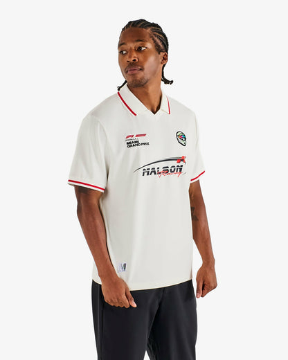 Malbon Slipstream Jersey - White