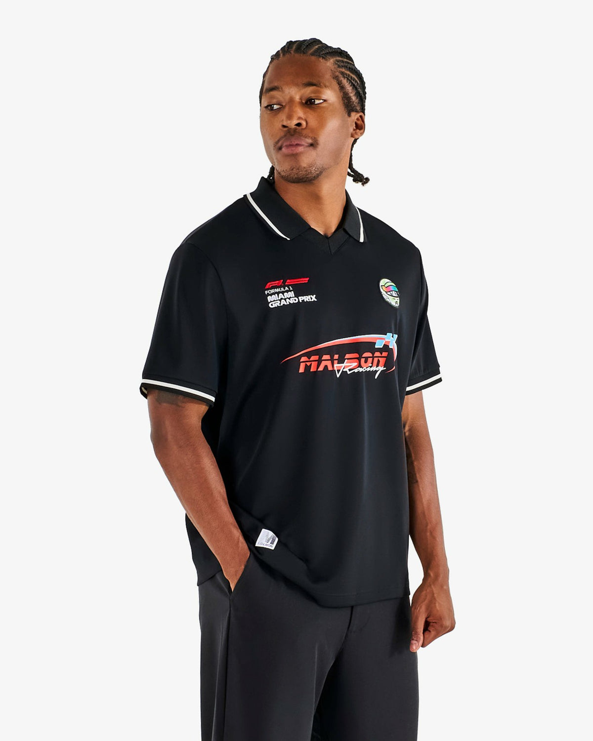Malbon Slipstream Jersey - Black Beauty