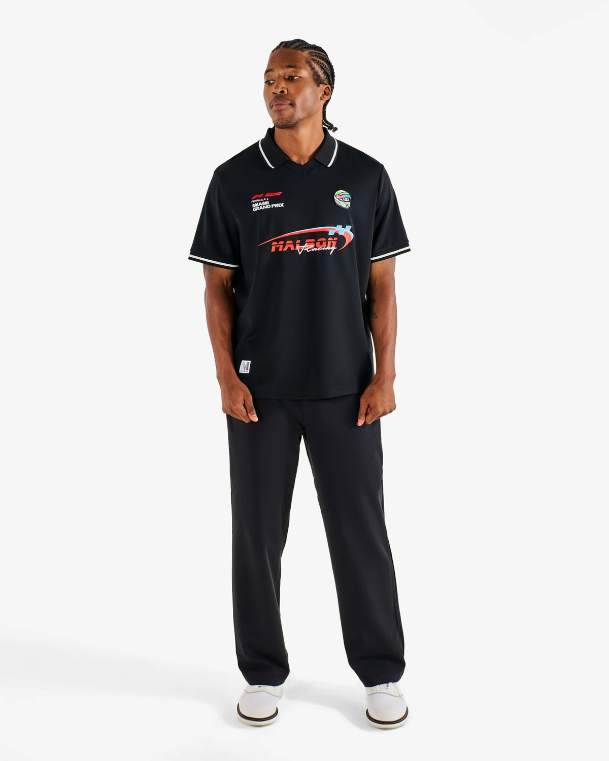 Malbon Slipstream Jersey - Black Beauty
