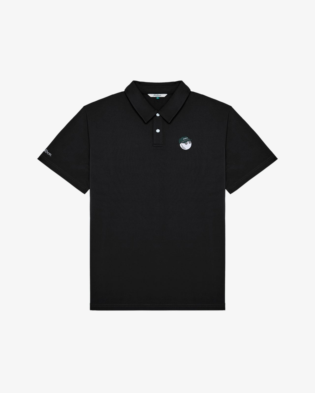 Malbon Fairway Baldwin Polo - Black