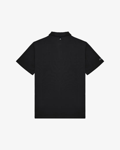 Malbon Fairway Baldwin Polo - Black