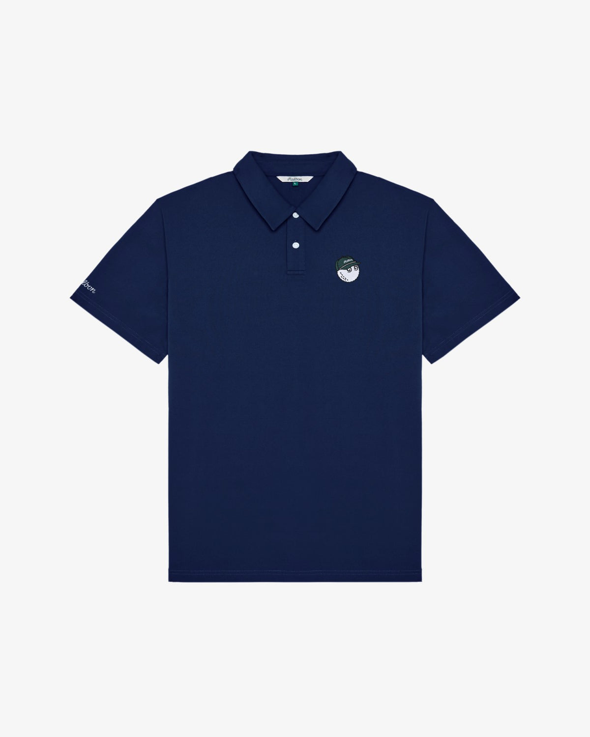 Malbon Fairway Baldwin Polo - Navy