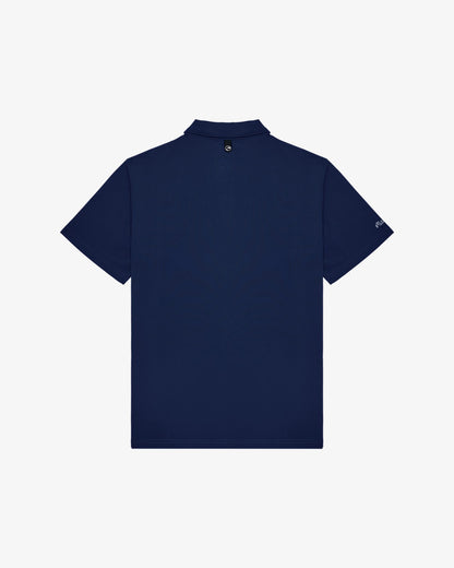 Malbon Fairway Baldwin Polo - Navy