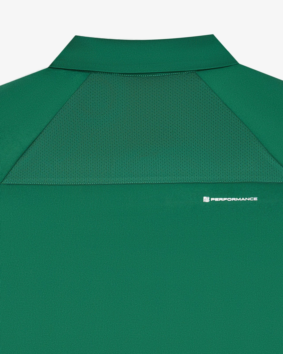 Malbon Performance Zip Raglan Polo - Eden