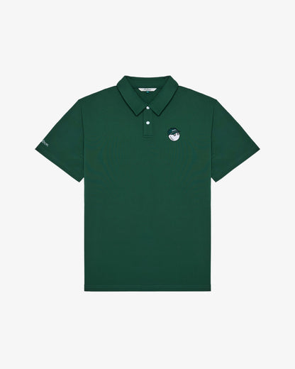 Malbon Fairway Baldwin Polo - Forest