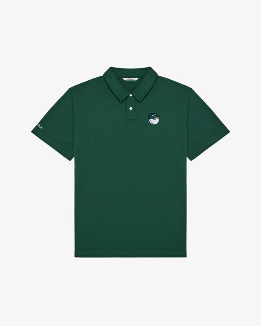 Malbon Fairway Baldwin Polo - Forest