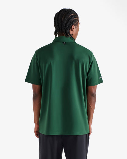 Malbon Fairway Baldwin Polo - Forest