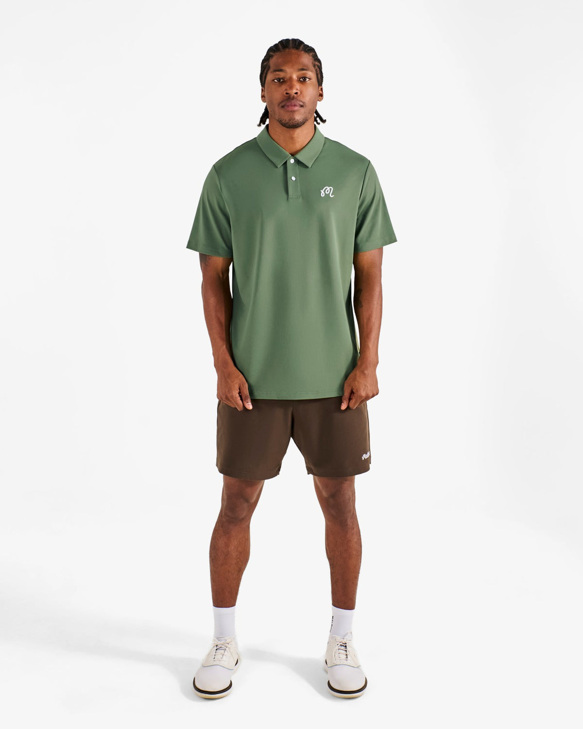 Malbon Fairway Polo - Olivine
