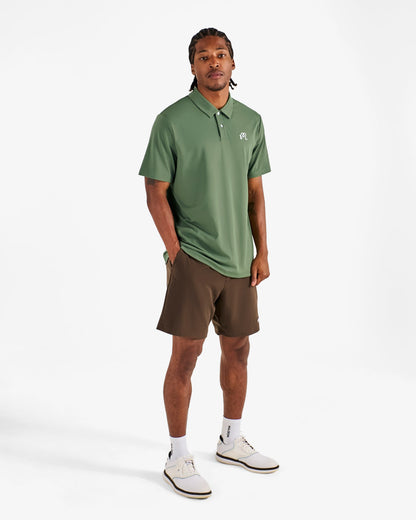 Malbon Fairway Polo - Olivine