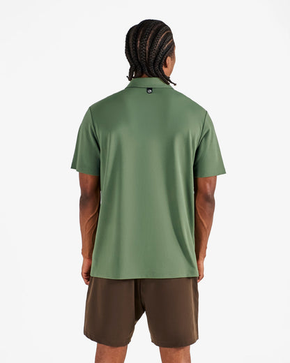 Malbon Fairway Polo - Olivine