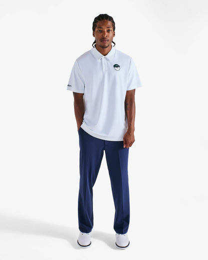 Malbon Fairway Baldwin Polo - White