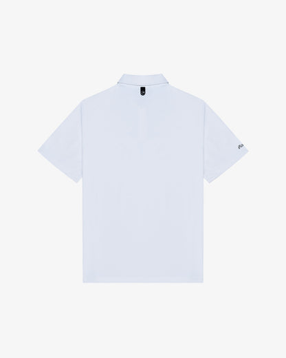 Malbon Fairway Baldwin Polo - White