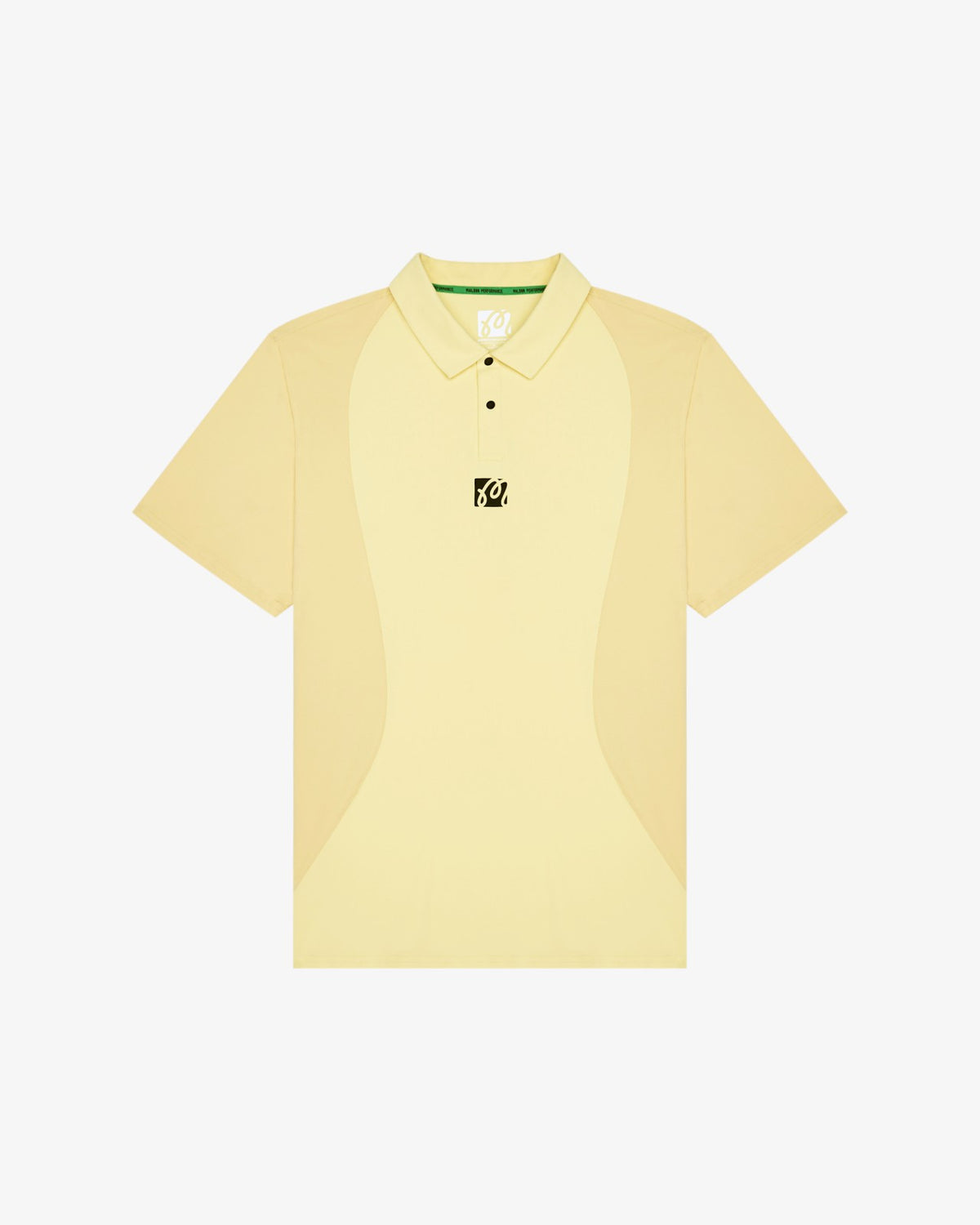Malbon Performance Pique Polo - Mellow Yellow