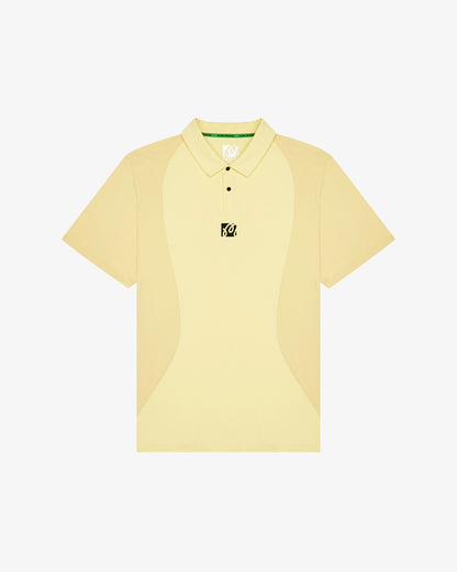 Malbon Performance Pique Polo - Mellow Yellow