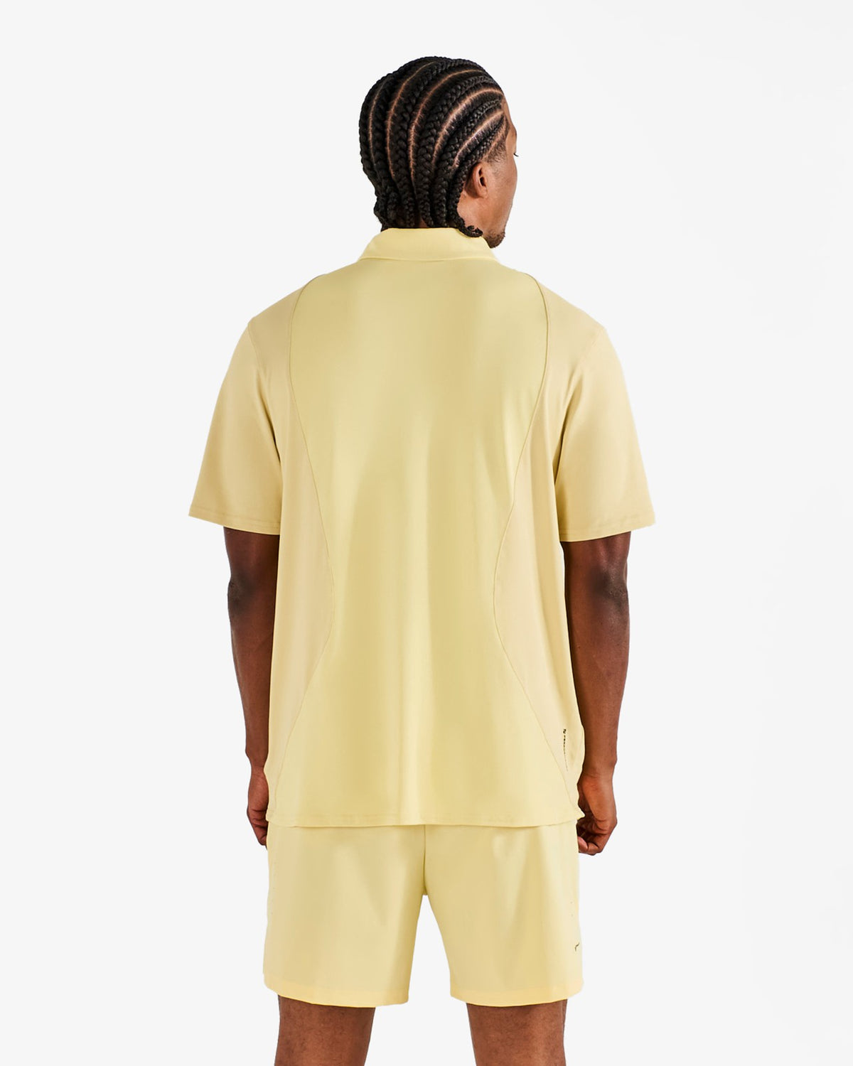 Malbon Performance Pique Polo - Mellow Yellow