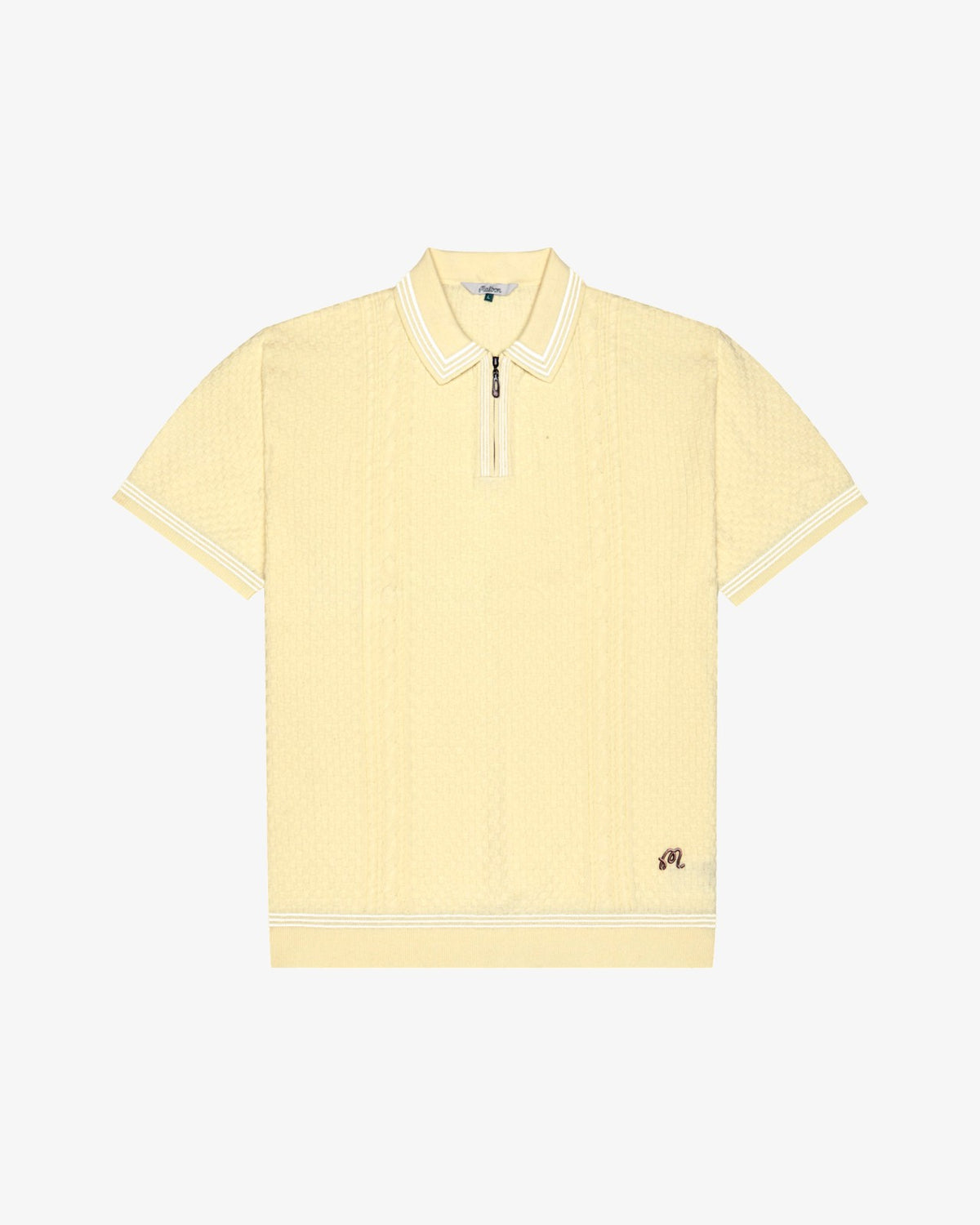 Malbon Navarro Polo - Wax Yellow