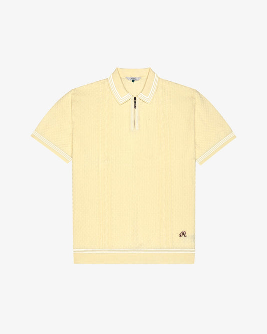 Malbon Navarro Polo - Wax Yellow