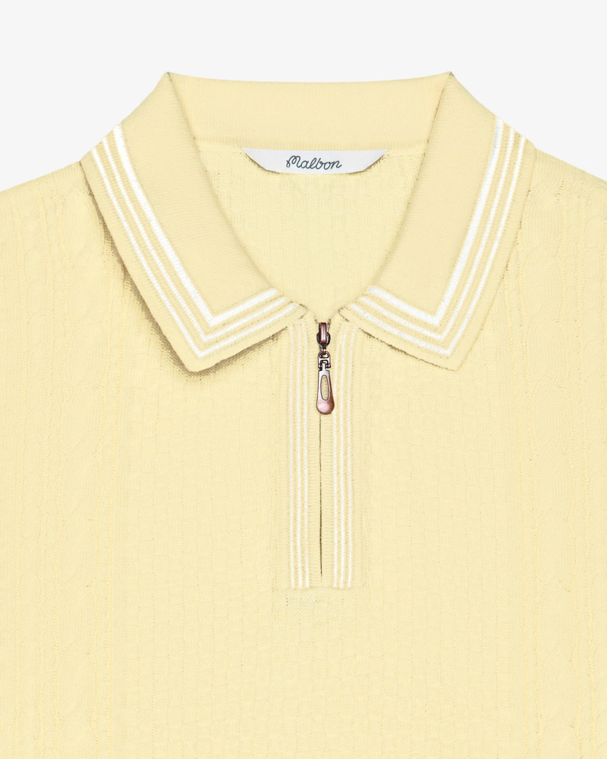 Malbon Navarro Polo - Wax Yellow