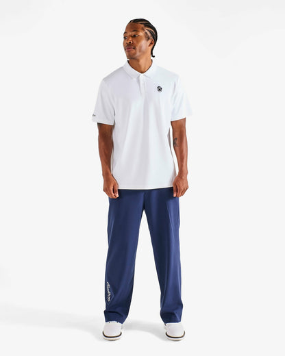Malbon Grateful Dead Fairway Stealie Polo - White