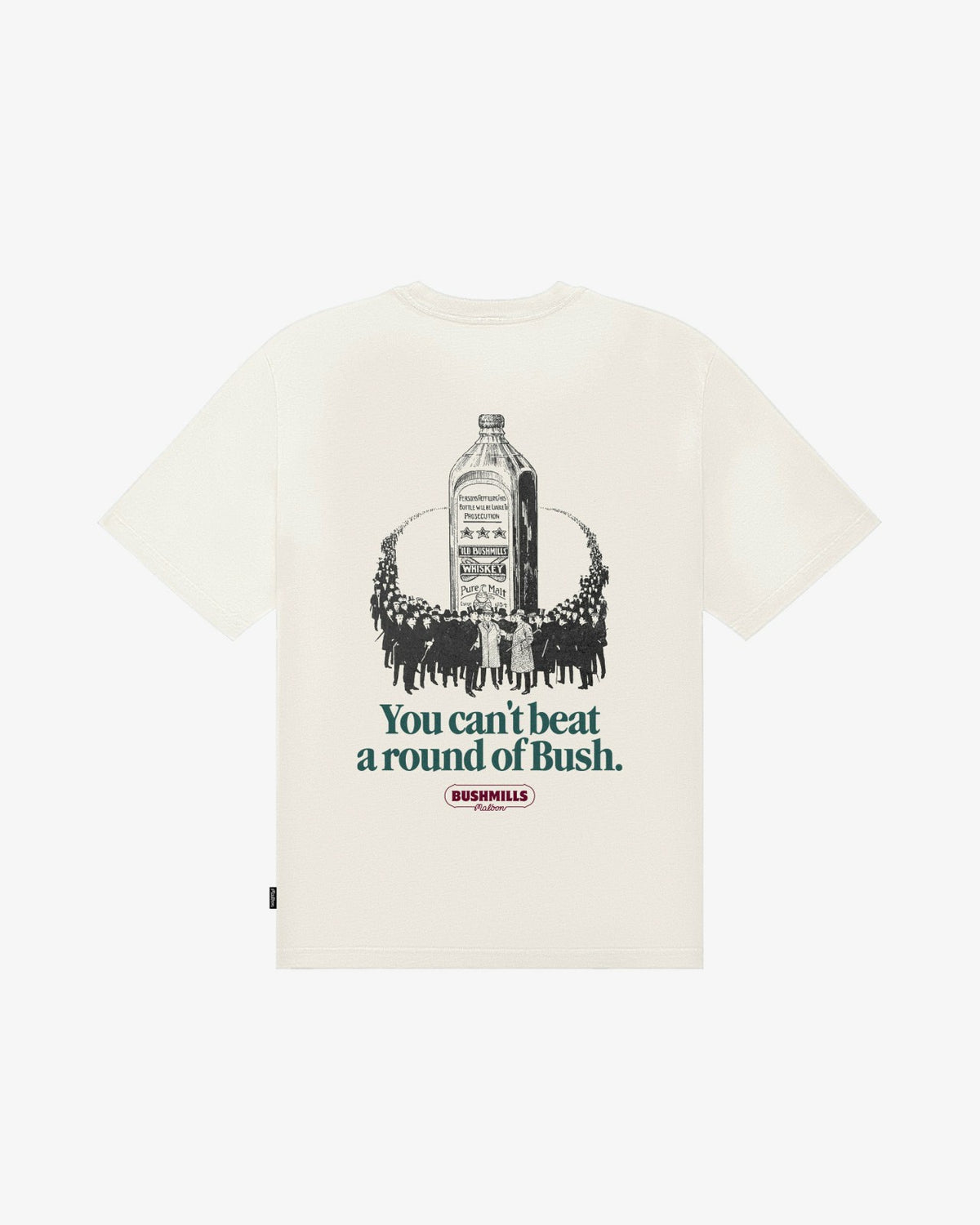 Malbon Bushmills Tee - Off White