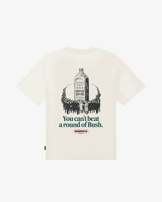 Malbon Bushmills Tee - Off White