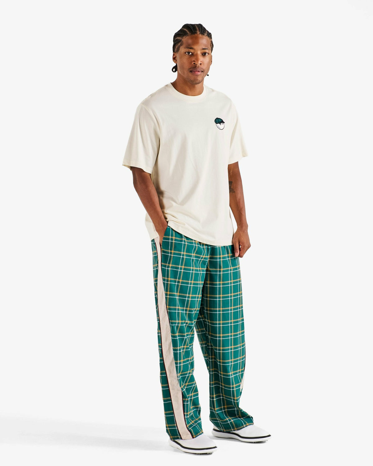 Malbon Bushmills Tee - Off White