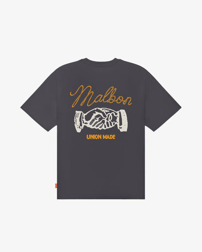 Malbon Vista Union Made Tee - Black