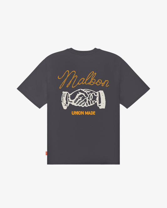 Malbon Vista Union Made Tee - Black