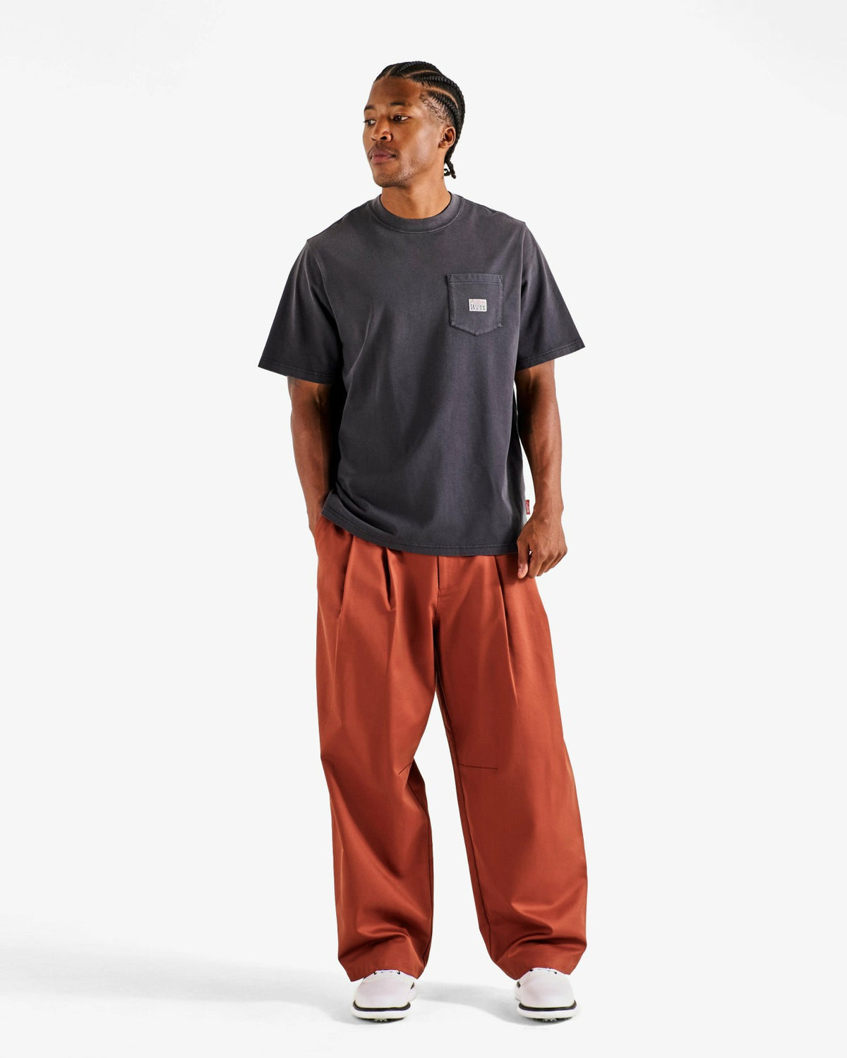 Malbon Vista Union Made Tee - Black