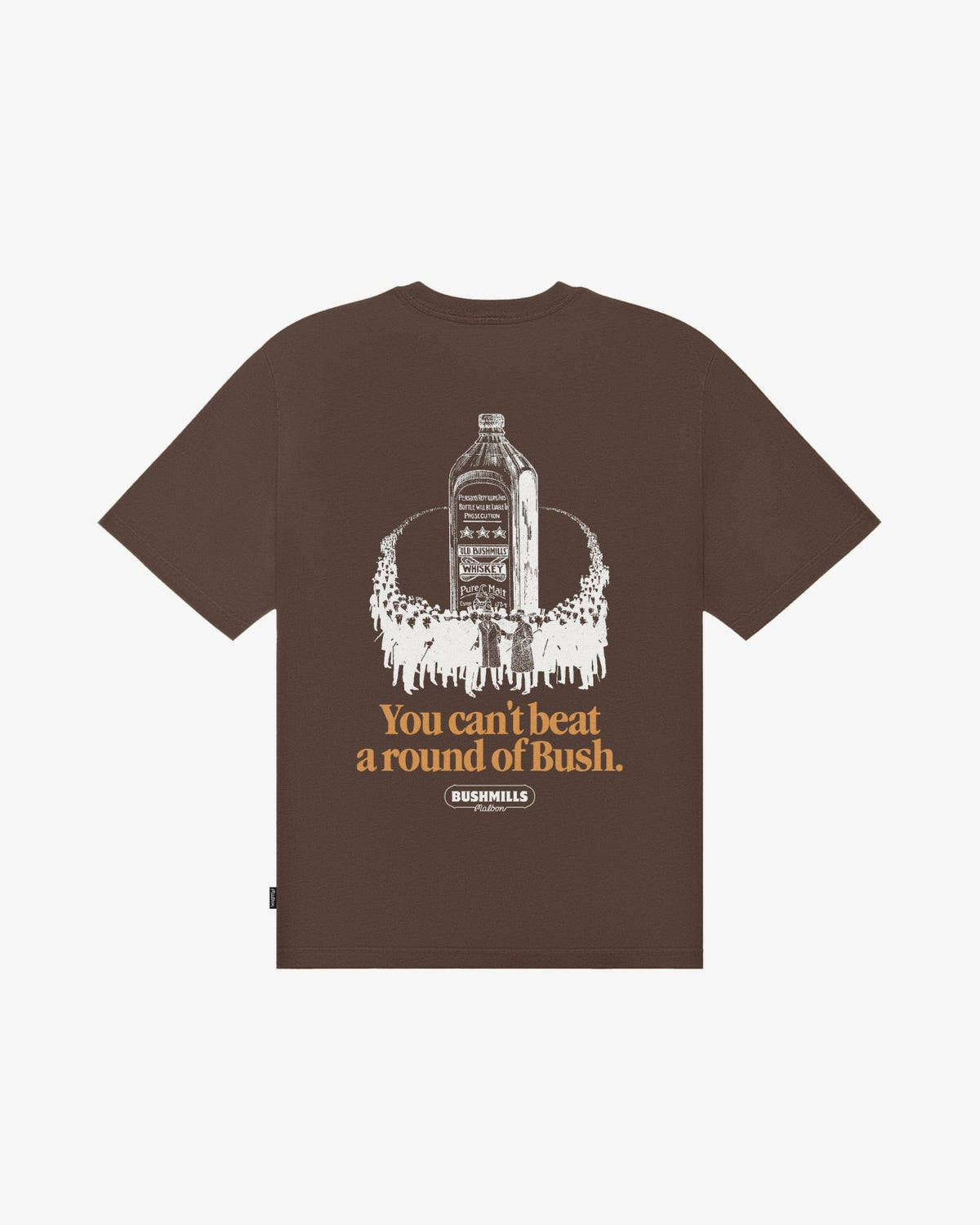 Malbon Bushmills Tee - Brown