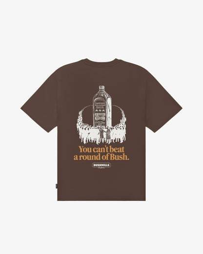 Malbon Bushmills Tee - Brown