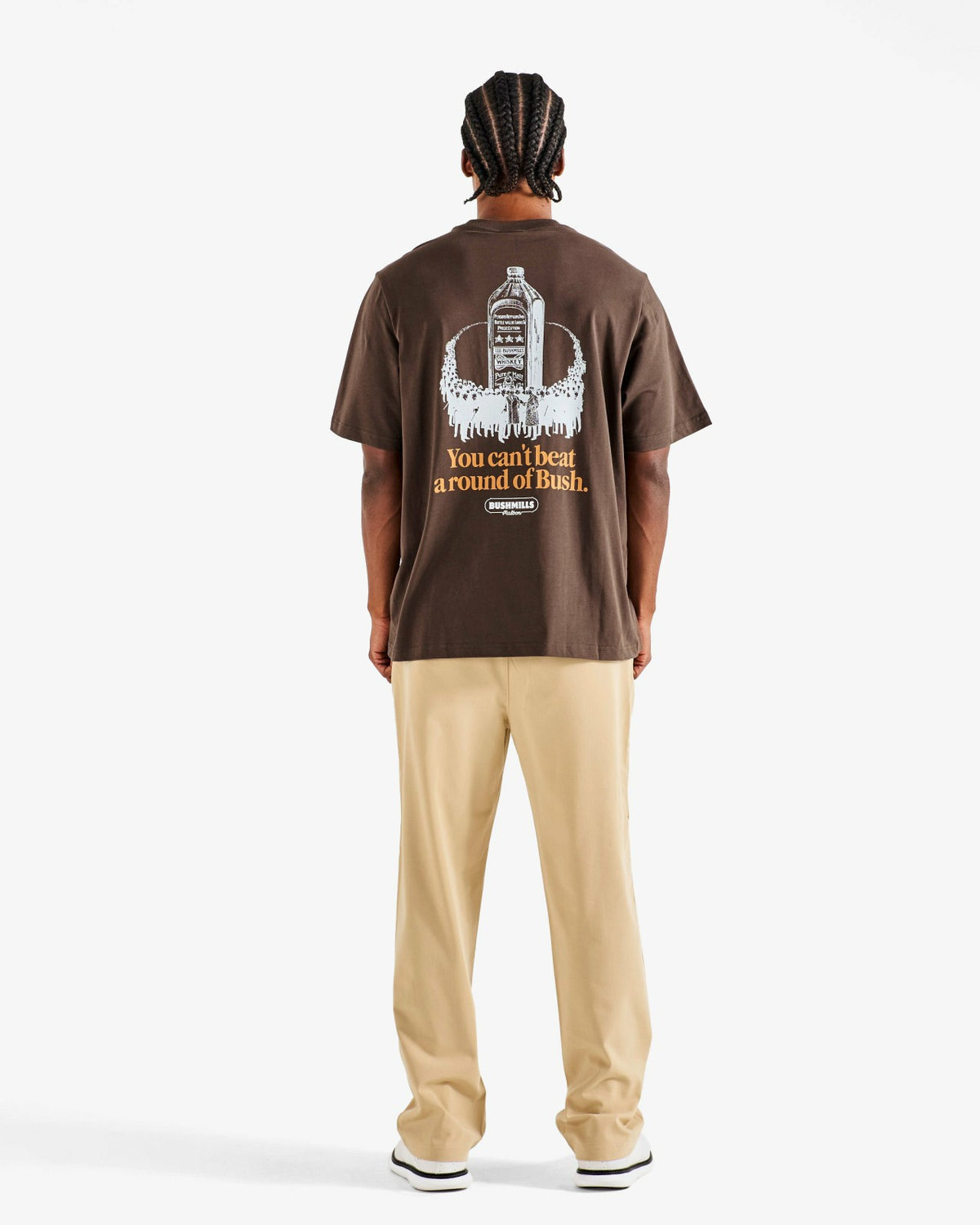 Malbon Bushmills Tee - Brown