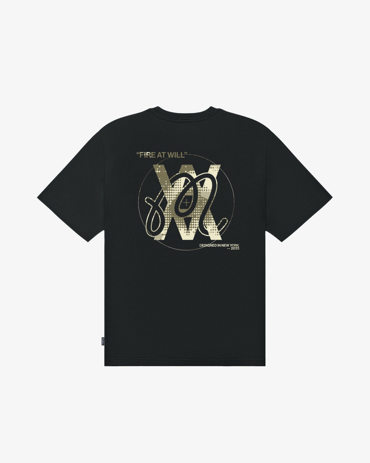 Malbon Arsham Bermuda Glyph Tee - Black