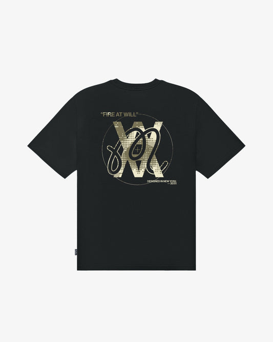Malbon Arsham Bermuda Glyph Tee - Black