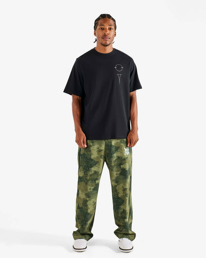 Malbon Arsham Bermuda Glyph Tee - Black
