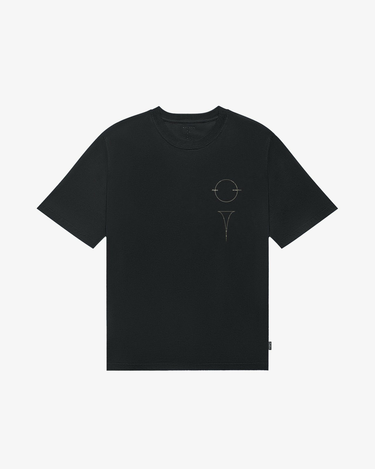 Malbon Arsham Bermuda Glyph Tee - Black