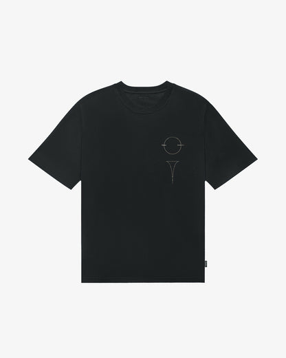 Malbon Arsham Bermuda Glyph Tee - Black