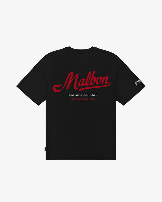 Malbon Bermuda Benchmark Tee - Black