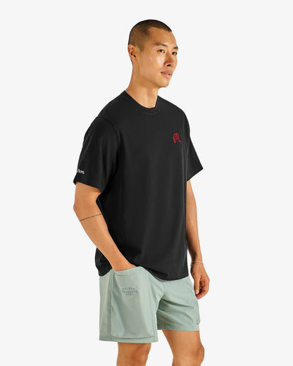 Malbon Bermuda Benchmark Tee - Black
