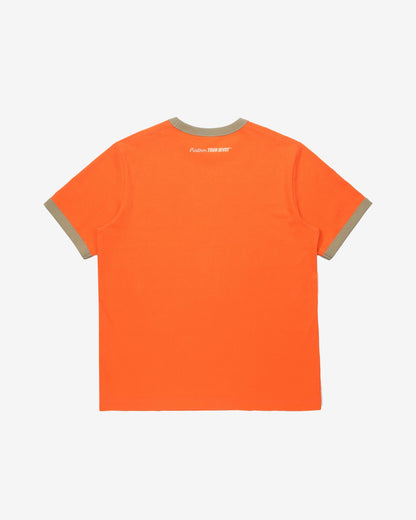Malbon Studio Seoul Tour Divot Tee - Orange