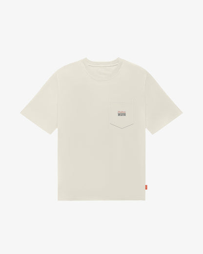 Malbon Vista Union Made Tee - Ivory
