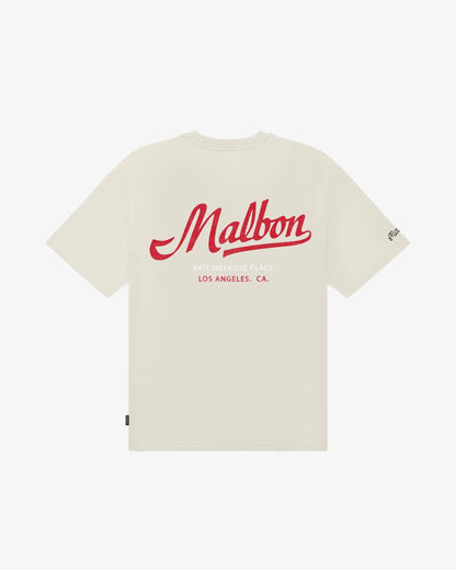 Malbon Bermuda Benchmark Tee - Ivory