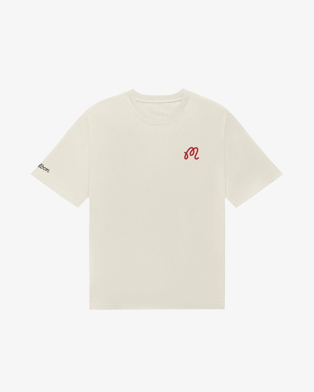 Malbon Bermuda Benchmark Tee - Ivory