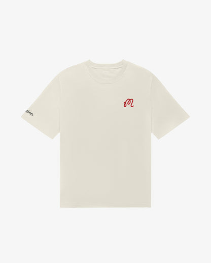Malbon Bermuda Benchmark Tee - Ivory