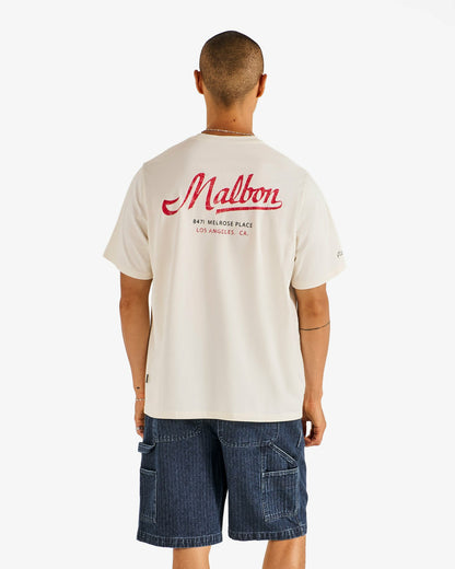 Malbon Bermuda Benchmark Tee - Ivory
