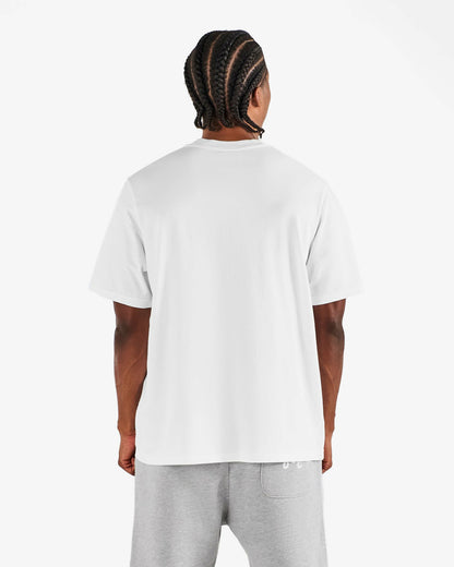 Malbon Curry Brand Graphic Bermuda Tee - White