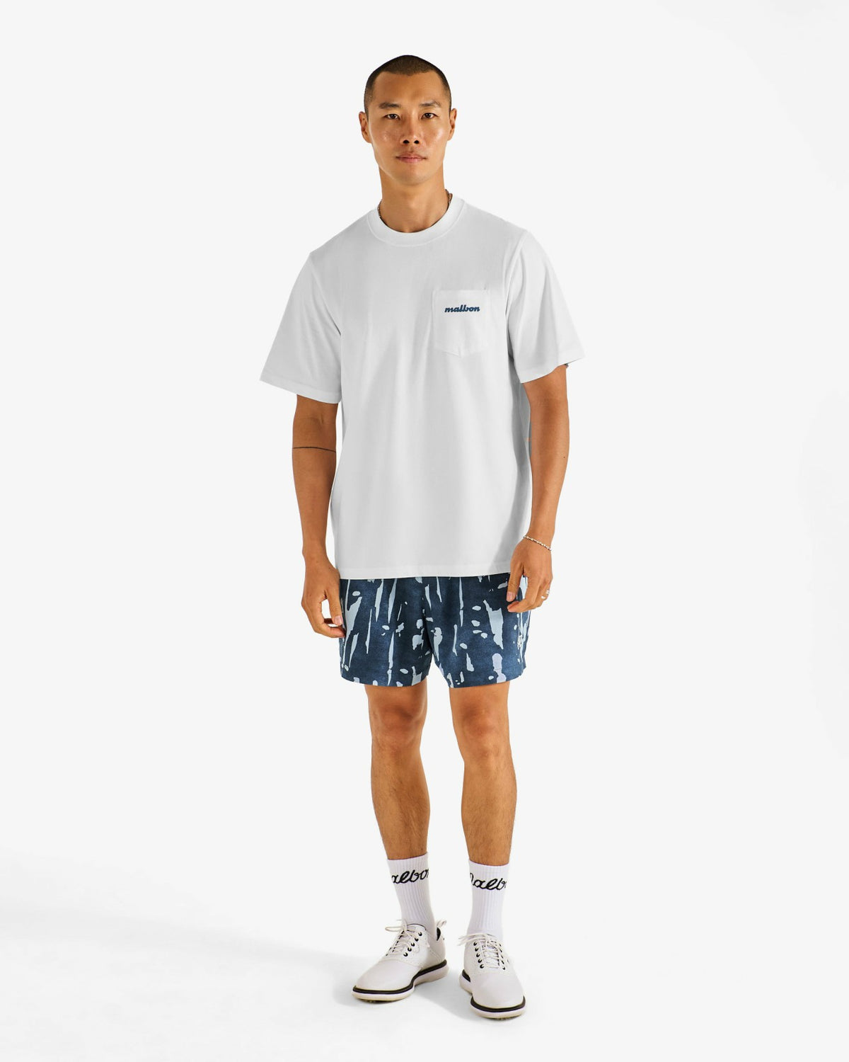 Malbon Vista Repair Tee - White