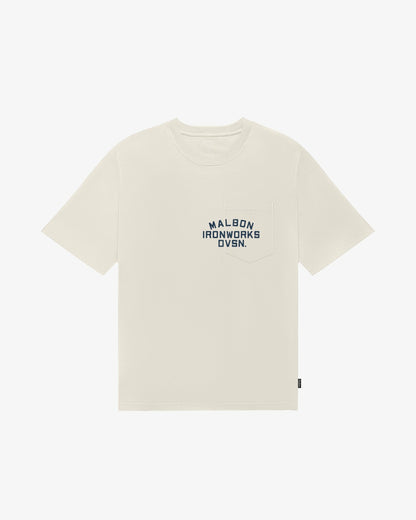 Malbon Vista Ironworks Tee - Ivory